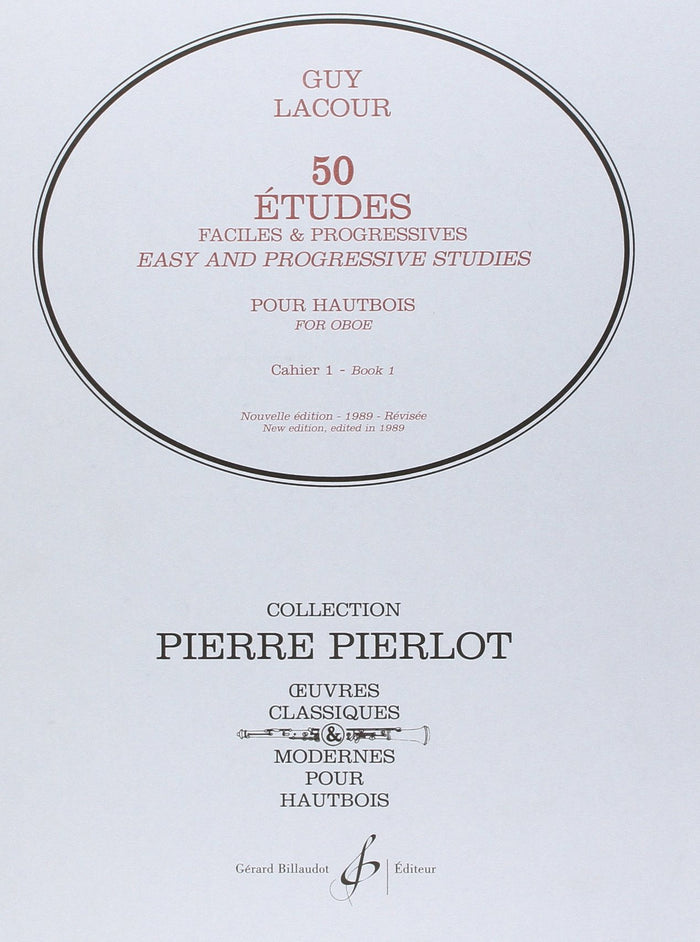 50 etudes faciles et progressives - Volume 1