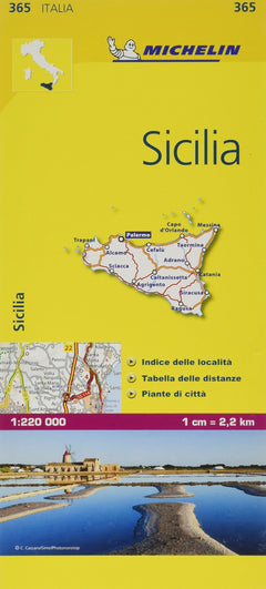 Michelin Sicilia, 1:220.000