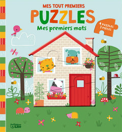 Mes premiers mots: 4 puzzles de 3 pièces