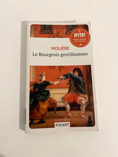 livre le bourgeois gentilhomme molière