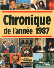 Chronique de l'année 1987
