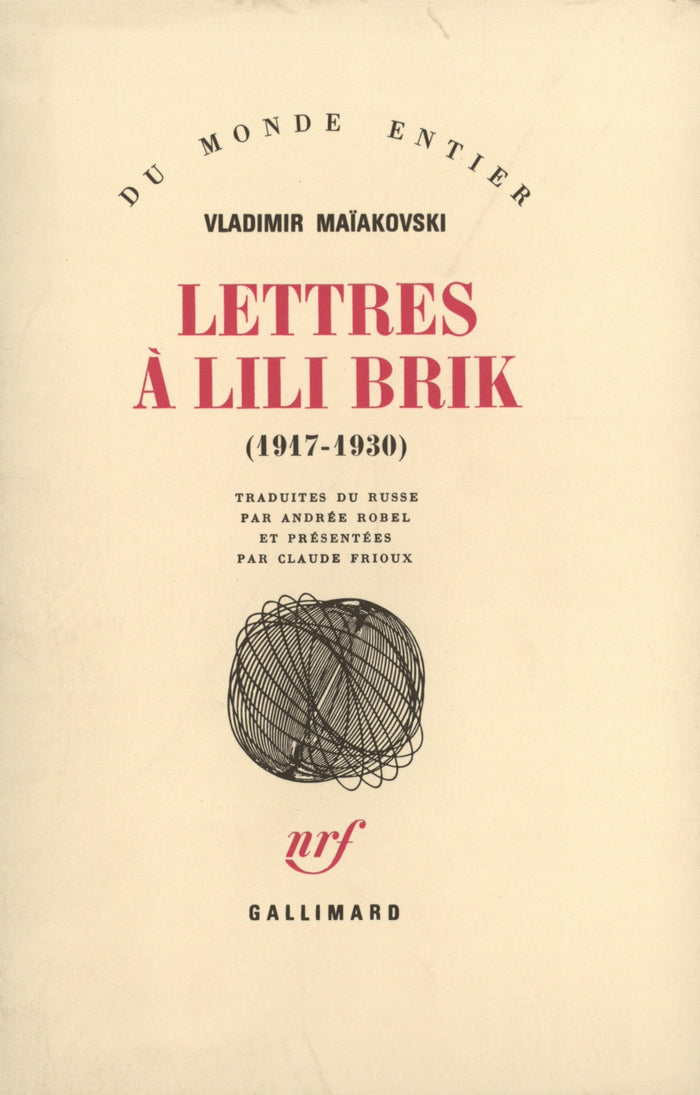 Lettres à Lili Brik