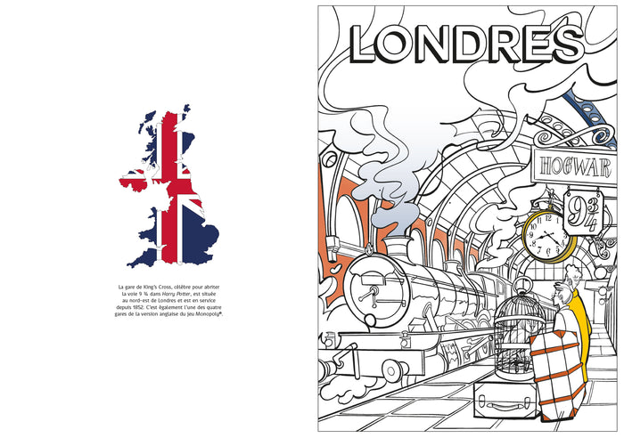 Grands coloriages - Autour du monde