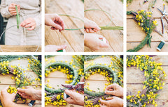 Couronnes de fleurs
