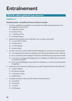 Concours Gardien de la paix 2024-2025
