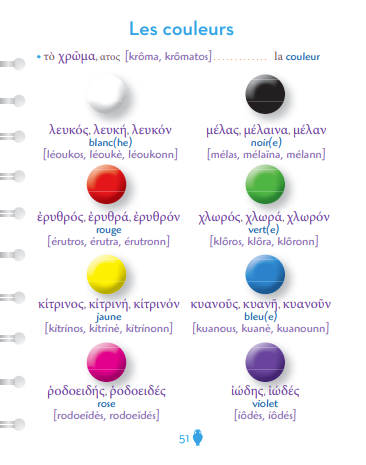 Le grec ancien dans votre poche