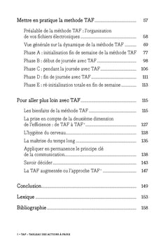TAF (Tableau des Actions à Faire)