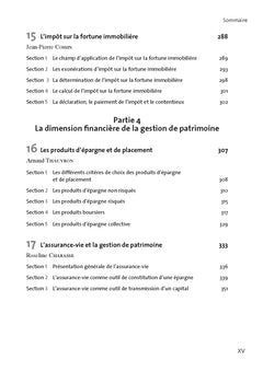 Gestion de patrimoine - 2024-2025