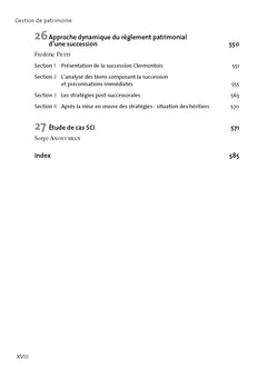 Gestion de patrimoine - 2024-2025