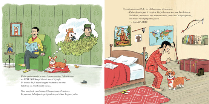 Clebsy, chien de la jungle