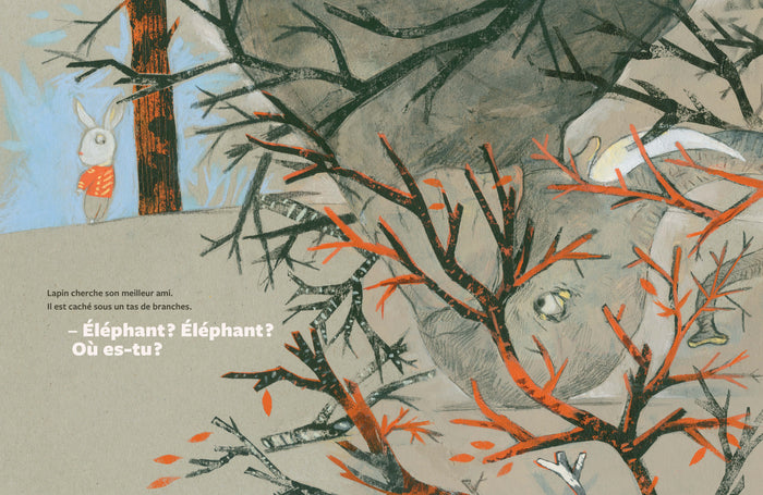 Éléphant tourneboulé