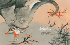 Éléphant tourneboulé