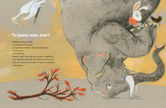 Éléphant tourneboulé