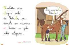 À cheval, Charlotte !, niveau 2 - J'apprends à lire Montessori