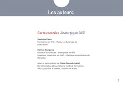 Anatomie physiologie - Cartes mentales - Diplôme Aide-Soignant - DEAS