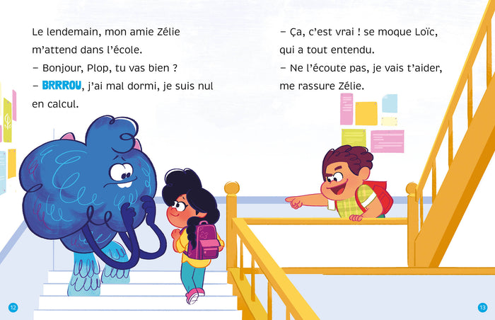 Un monstre au CP - 2+2 = Plop !