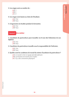 Réussite admission Entrée en IFAP - Auxiliaire de puériculture 2024