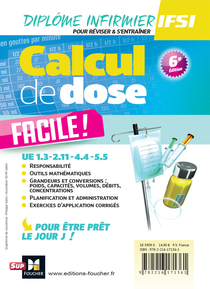 Calcul de dose facile