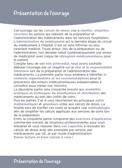 Calcul de dose facile