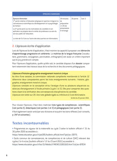 Histoire-Géographie-EMC- CRPE 2024-2025 - Epreuve écrite d'admissibilité