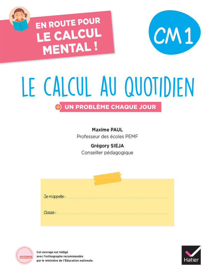En route pour le calcul mental !
