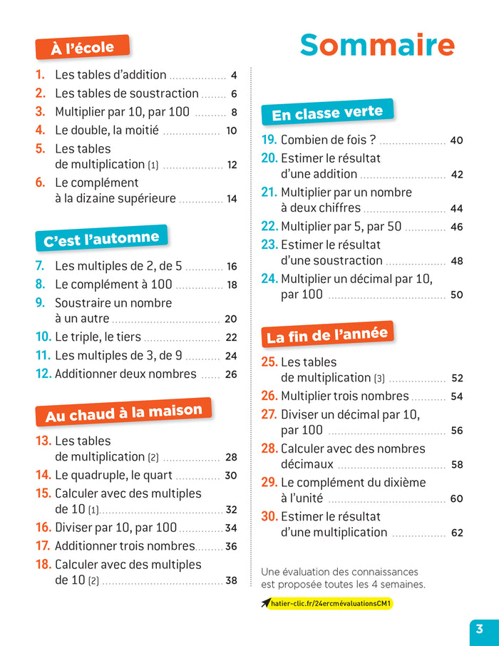 En route pour le calcul mental !