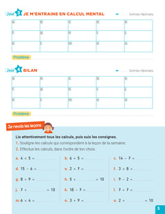 En route pour le calcul mental !