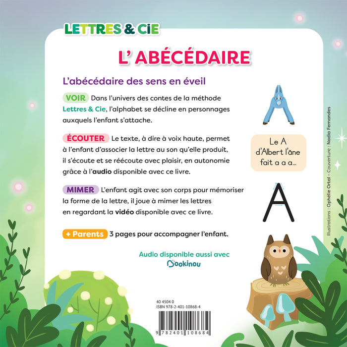 Lettres et Cie - Français PS-MS-GS-CP - Ed. 2024 - Abécédaire - Album