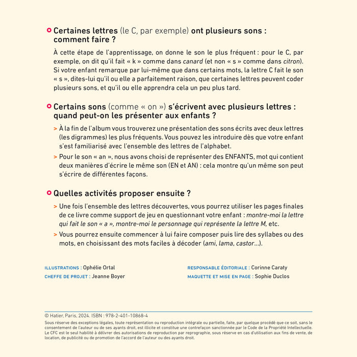 Lettres et Cie - Français PS-MS-GS-CP - Ed. 2024 - Abécédaire - Album