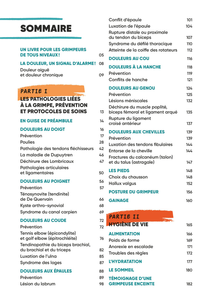 Blessures et traumatismes en escalade