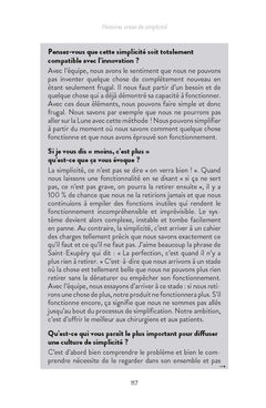 Les chemins de la simplicité