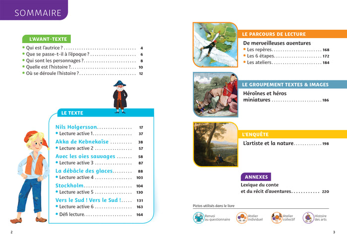 Le merveilleux voyage de Nils Holgersson à travers la Suède