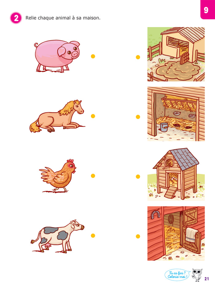 Chouette maternelle - Activités de lecture Petite Section - 3 ans