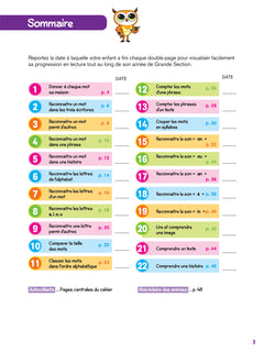Chouette Maternelle - Activités de lecture Grande Section