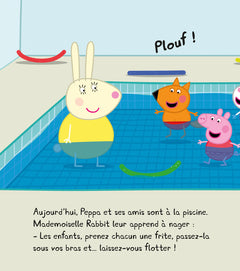 Peppa apprend à nager