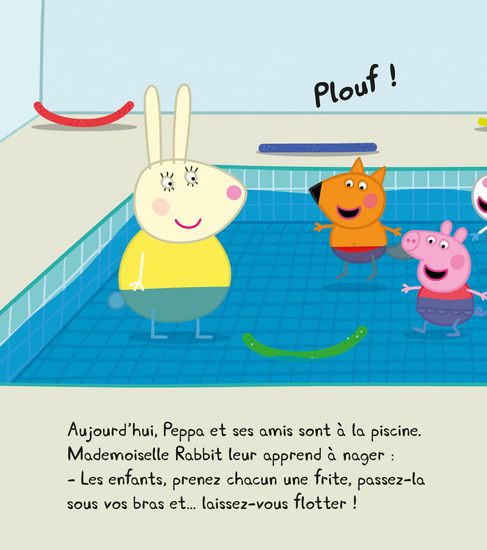 Peppa apprend à nager