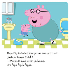 George va sur le pot