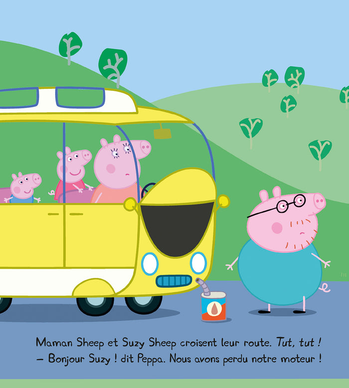 Peppa part en camping