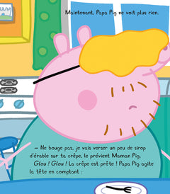 Peppa fait des crêpes
