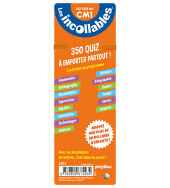 Les incollables - 350 quiz pour réviser - Du CE2 au CM1