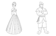 La reine des neiges - Mes autocollants