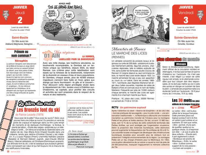 Almanach Vermot 2025