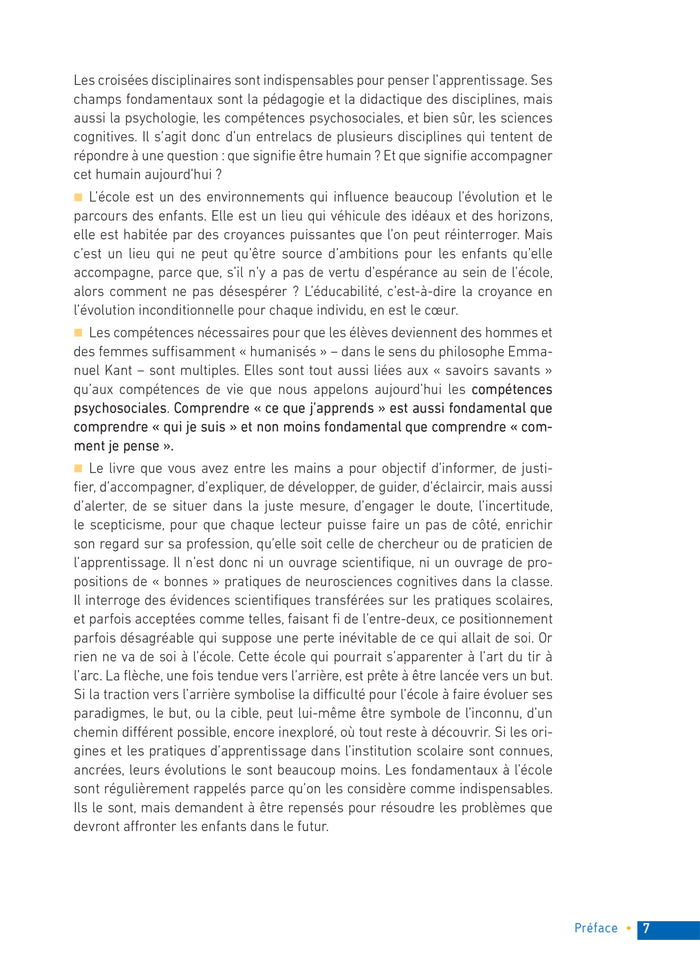 Pourquoi et comment intégrer les neurosciences dans son enseignement ?