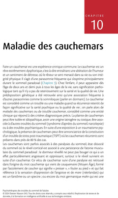 Psychothérapies des troubles du sommeil de l'adulte
