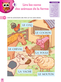 Chouette maternelle Activités de lecture Petite Section