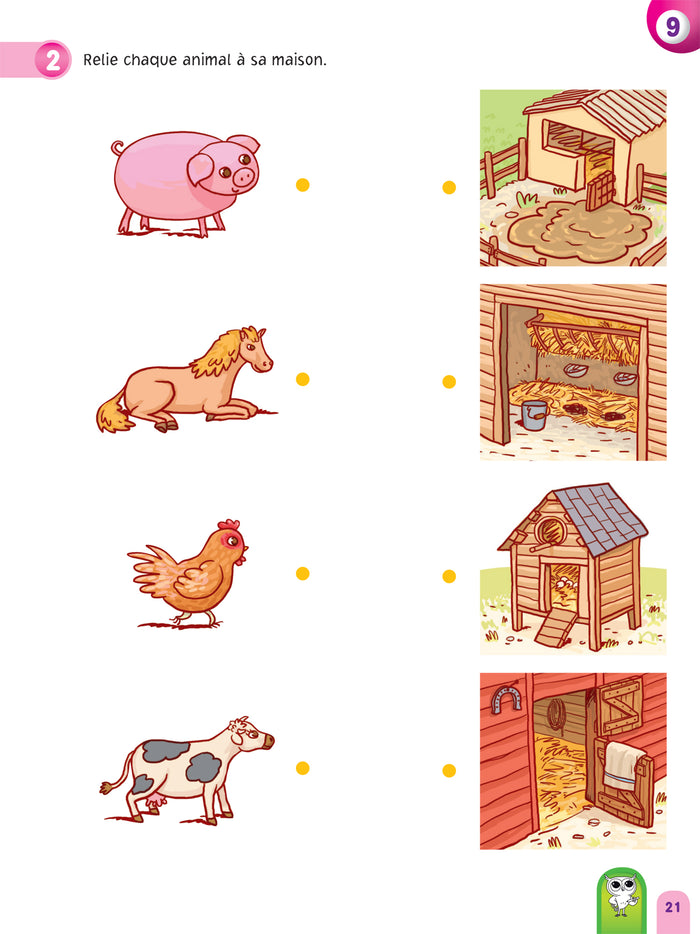 Chouette maternelle Activités de lecture Petite Section