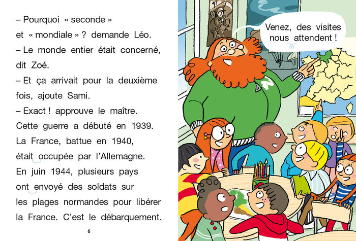 Sami et Julie CE1 Sur les plages du débarquement