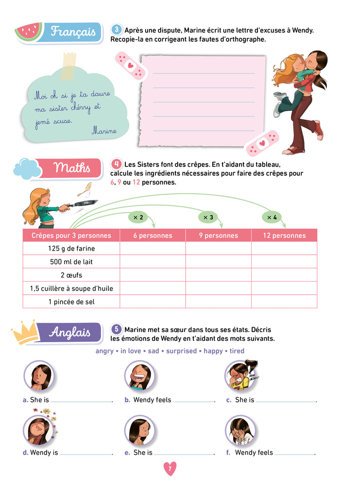 Mon cahier de vacances 2025