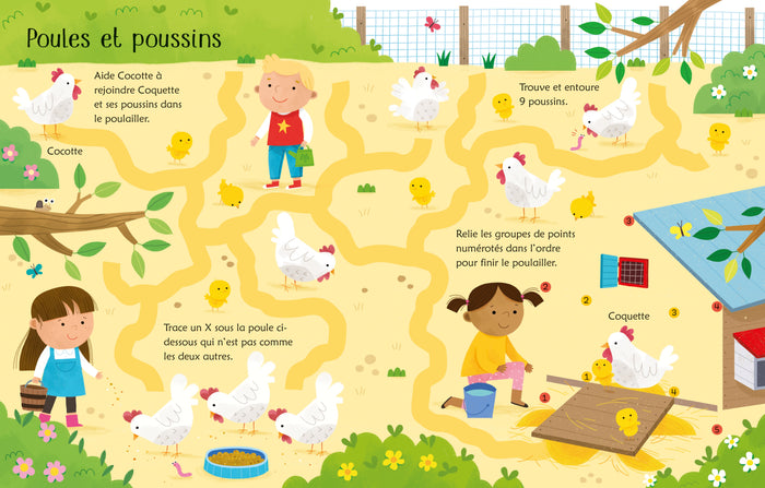 Pâques - Je trace, j'efface - Dès 3 ans