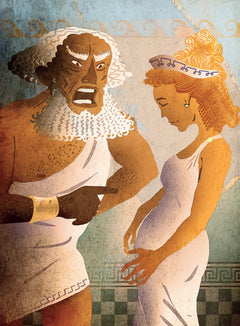 La naissance de Zeus